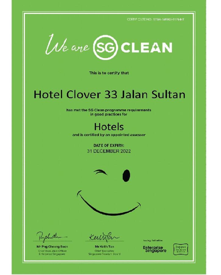 Hotel Clover 33 Jalan Sultan Singapura Luaran gambar